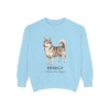 Horgi Latin Sweatshirt, Chambray, front view