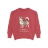 Horgi Latin Sweatshirt, Crimson, front view