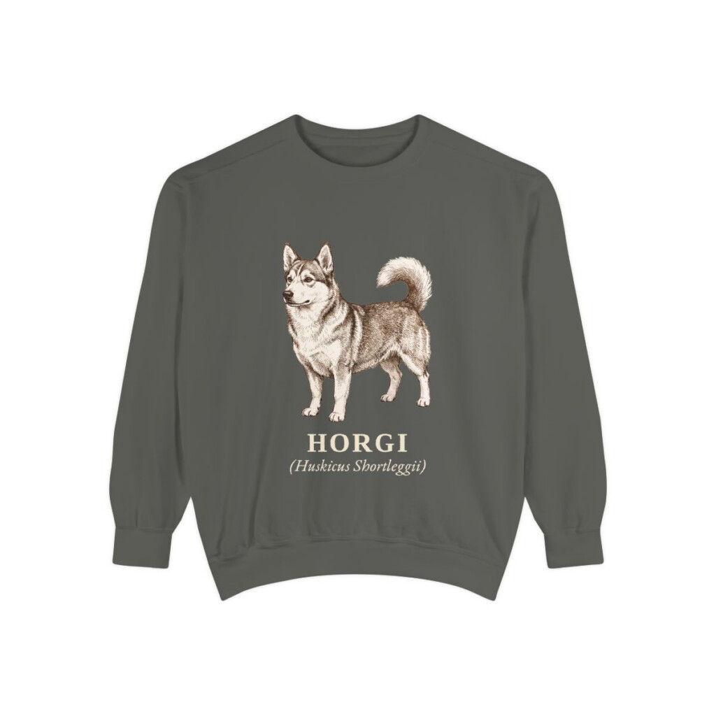 Horgi Latin Sweatshirt, Pepper, front view