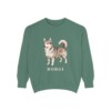 Horgi Sweatshirt, Light Green, front view