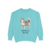 Horgi Mom Sweatshirt, Chalky Mint, front view