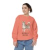 Horgi Mom Sweatshirt, Terracotta, person 2 front