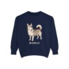 Horgi Sweatshirt, True Navy, front view