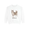 Horgi Sweatshirt, White, front view