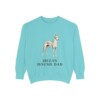 Ibizan Hound Dad Sweatshirt, Chalky Mint, front view