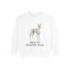 Ibizan Hound Dad Sweatshirt, White, front view