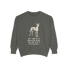 Ibizan Hound Humor Sweatshirt, Pepper, front view