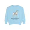 Ibizan Hound Latin Sweatshirt, Chambray, front view