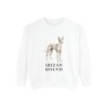 ibizan-hound-sweatshirt-white Ibizan Hound Sweatshirt, White, front view