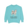 icelandic-sheepdog-sweatshirt-chalky-mint Icelandic Sheepdog Sweatshirt, Chalky Mint, front view