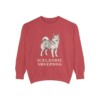 icelandic-sheepdog-sweatshirt-crimson Icelandic Sheepdog Sweatshirt, Crimson, front view
