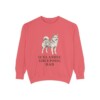 Icelandic Sheepdog Dad Sweatshirt, Watermelon, front view