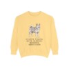 icelandic-sheepdog-sweatshirt-humor-butter Icelandic Sheepdog Humor Sweatshirt, Butter, front view