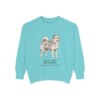 icelandic-sheepdog-sweatshirt-latin-chalky-mint Icelandic Sheepdog Latin Sweatshirt, Chalky Mint, front view