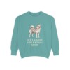 Icelandic Sheepdog Mom Sweatshirt, Seafoam, front view