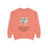 Icelandic Sheepdog Mom Sweatshirt, Terracotta, front view
