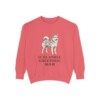 Icelandic Sheepdog Mom Sweatshirt, Watermelon, front view