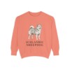 icelandic-sheepdog-sweatshirt-terracotta Icelandic Sheepdog Sweatshirt, Terracotta, front view