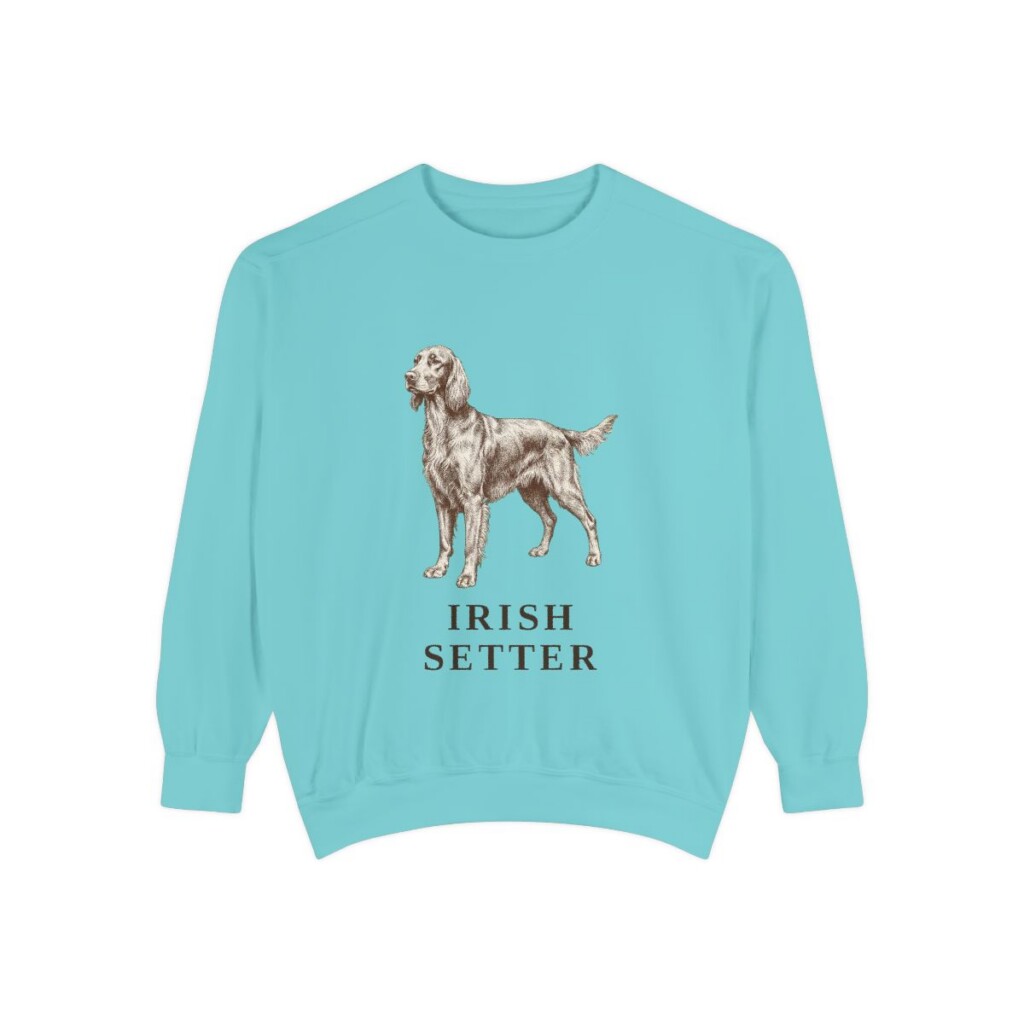 irish-setter-sweatshirt-chalky-mint Irish Setter Sweatshirt, Chalky Mint, front view