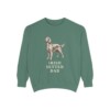 Irish Setter Dad Sweatshirt, Light Green, front view