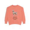 Irish Setter Dad Sweatshirt, Terracotta, front view