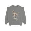 irish-setter-sweatshirt-grey Irish Setter Sweatshirt, Grey, front view