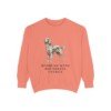 Irish Setter Humor Sweatshirt, Terracotta, front view
