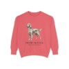 Irish Setter Latin Sweatshirt, Watermelon, front view