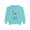 Irish Setter Mom Sweatshirt, Chalky Mint, front view