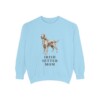 Irish Setter Mom Sweatshirt, Chambray, front view