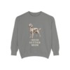 Irish Setter Mom Sweatshirt, Grey, front view