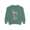 Irish Setter Mom Sweatshirt, Light Green, front view