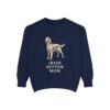 Irish Setter Mom Sweatshirt, True Navy, front view