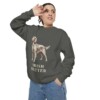 irish-setter-sweatshirt-pepper-person-2-context Irish Setter Sweatshirt, Pepper, person 2 context