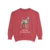 Irish Terrier Sweatshirt, Crimson, front view