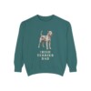 Irish Terrier Dad Sweatshirt, Blue Spruce, front view