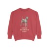 Irish Terrier Dad Sweatshirt, Crimson, front view