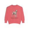 Irish Terrier Latin Sweatshirt, Watermelon, front view