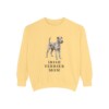 Irish Terrier Mom Sweatshirt, Butter, front view