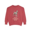 Irish Terrier Mom Sweatshirt, Crimson, front view