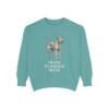 Irish Terrier Mom Sweatshirt, Seafoam, front view