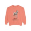 Irish Terrier Sweatshirt, Terracotta, front view