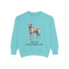 irish-wolfhound-sweatshirt-chalky-mint Irish Wolfhound Sweatshirt, Chalky Mint, front view