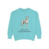 italian-greyhound-sweatshirt-chalky-mint Italian Greyhound Sweatshirt, Chalky Mint, front view