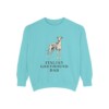 italian-greyhound-sweatshirt-dad-chalky-mint Italian Greyhound Dad Sweatshirt, Chalky Mint, front view
