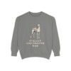 italian-greyhound-sweatshirt-dad-grey Italian Greyhound Dad Sweatshirt, Grey, front view