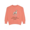 italian-greyhound-sweatshirt-dad-terracotta Italian Greyhound Dad Sweatshirt, Terracotta, front view