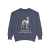 italian-greyhound-sweatshirt-denim Italian Greyhound Sweatshirt, Denim, front view