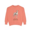 Italian Greyhound Latin Sweatshirt, Terracotta, front view