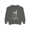 Italian Greyhound Mom Sweatshirt, Pepper, front view